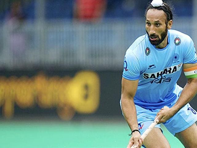 Indian hockey captain Sardar Singh in the Hockey World League semifinals in Antwerp. (File Photo) Indian hockey captain Sardar Singh in the Hockey World League semifinals in Antwerp. (File Photo)