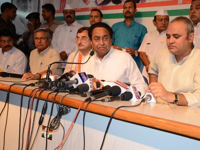 Congress leader Kamal Nath resigned as the party’s Punjab in-charge.(HT Photo)