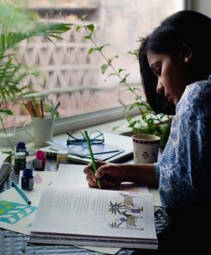 The Baagh-e-Bahar colouring book for grown-ups (Good Earth)