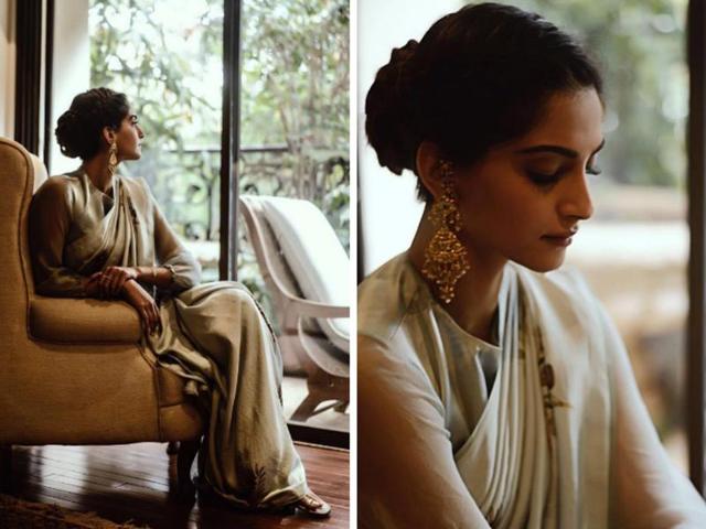 A timeless statement of style? Trust Sonam Kapoor to get it right every time. (Instagram) 