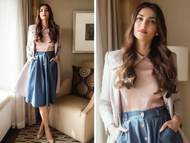 Another day, another outfit, another winner for Bollywood’s style queen Sonam Kapoor. (Instagram) 