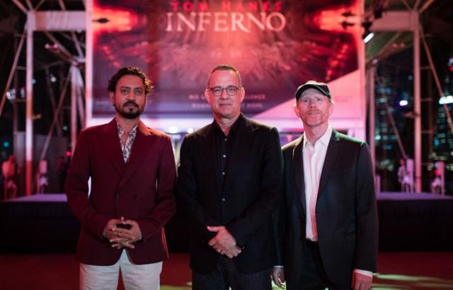Irrfan is currently busy promoting his new movie with Tom Hanks. (Twitter)