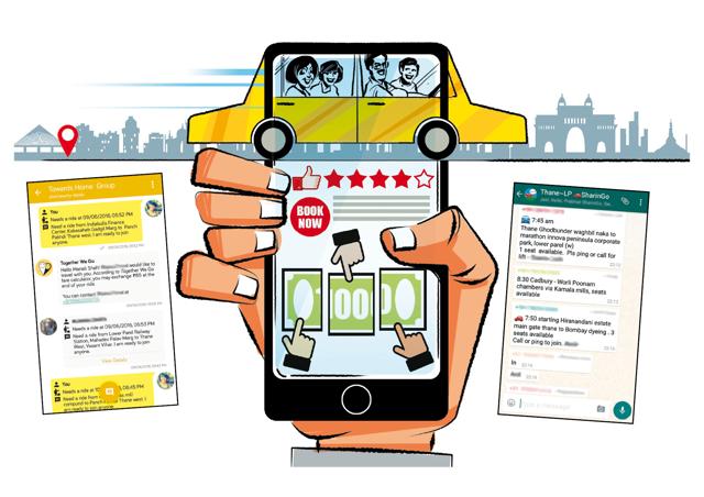 When the rains begin, so will the surge on taxis, and the refusals to ply. We test-ride 5 ride-sharing services to find you the best alternatives. (Illustration: Ravi Jadhav/HT) When the rains begin, so will the surge on taxis, and the refusals to ply. We test-ride 5 ride-sharing services to find you the best alternatives. (Illustration: Ravi Jadhav/HT)