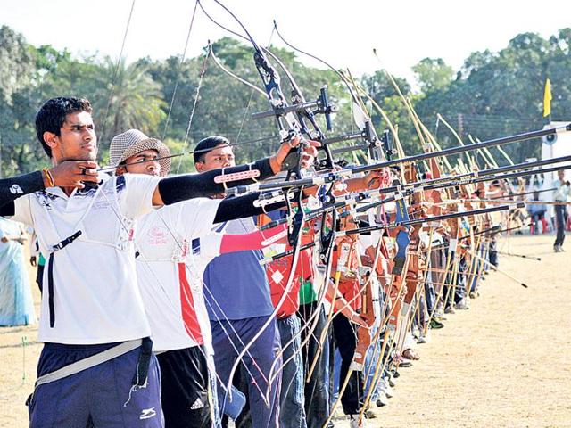 India will not have a men’s archery team at the Rio Olympics as it failed to make the cut in the final Olympic Qualifying Tournament. (Representative image: Mujeeb Faruqui/HT Photo) India will not have a men’s archery team at the Rio Olympics as it failed to make the cut in the final Olympic Qualifying Tournament. (Representative image: Mujeeb Faruqui/HT Photo)
