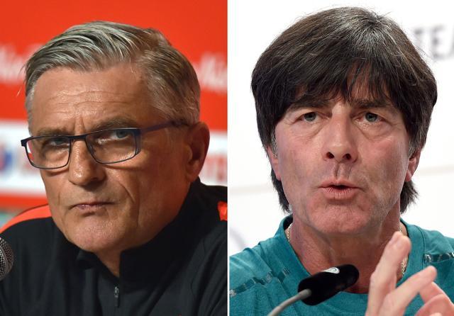 A combination picture of Poland's coach Adam Nawalka and Germany's coach Joachim Loew. (AFP Photo) A combination picture of Poland's coach Adam Nawalka and Germany's coach Joachim Loew. (AFP Photo)