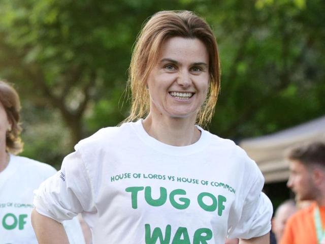 Batley and Spen MP Jo Cox is seen during a charity event in Westminster. (Reuters) Batley and Spen MP Jo Cox is seen during a charity event in Westminster. (Reuters)