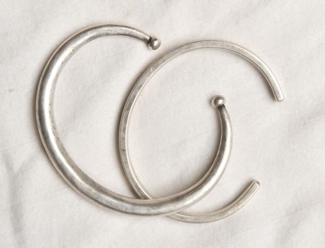 Silver bracelets from Tiffany’s. “I am big on jewellery. For daily wear, I prefer minimalistic and delicate jewellery that doesn’t shout for attention.” (Aalok Soni/ht) 