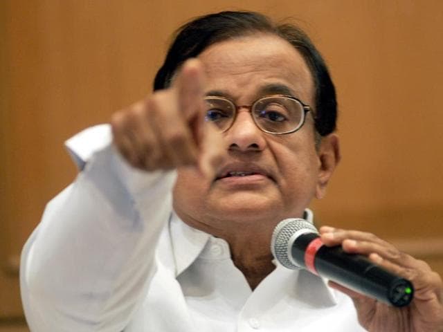 Senior Congress leader and ex-home minister P Chidambaram, who drew flak for allegedly amending an affidavit filed by the Centre in the Ishrat Jahan case, on Thursday said a report published in a newspaper “completely exposed the fake controversy created by the NDA government”.(Photo by Santosh Harhare / Hindustan Times)