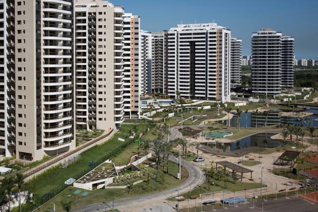 A general view of the Olympic Village in Rio de Janeiro. (Reuters Photo)