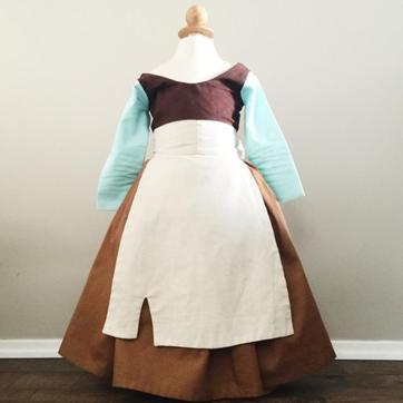 So much work to do, but your little one will look adorable doing it! This Cinderella rags dress comes with an apron. (littlebrightdress.com) So much work to do, but your little one will look adorable doing it! This Cinderella rags dress comes with an apron. (littlebrightdress.com)