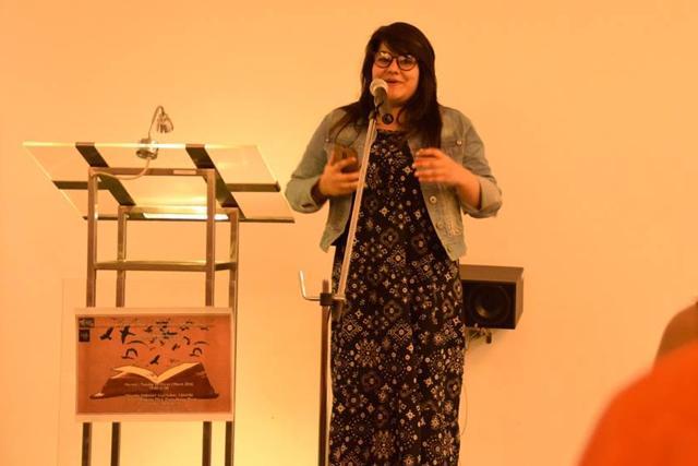 Aastha Singh performs at an event by Poetry Couture. (Poetry Couture) Aastha Singh performs at an event by Poetry Couture. (Poetry Couture)