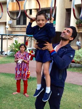 Actor Amal Sehrawat loves reading bed time stories to his son.