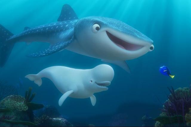 Dory has new friends Destiny and Bailey. (YouTube) Dory has new friends Destiny and Bailey. (YouTube)