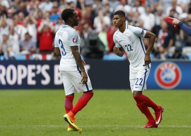 England's Marcus Rashford comes on as a substitute. (Reuters Photo) England's Marcus Rashford comes on as a substitute. (Reuters Photo)