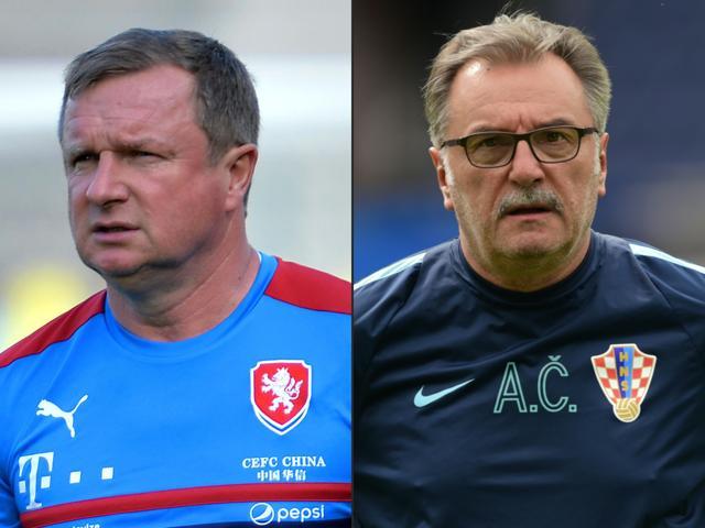 Combination picture of Czech Republic's coach Pavel Vrba (left) and Croatia coach Ante Cacic. (AFP Photo) Combination picture of Czech Republic's coach Pavel Vrba (left) and Croatia coach Ante Cacic. (AFP Photo)