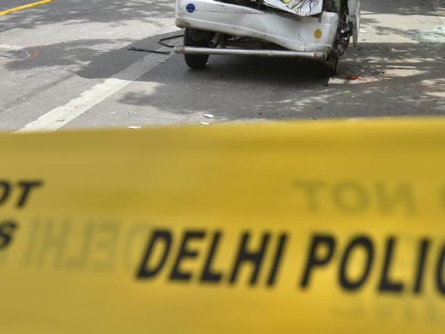 A three-and-a-half-year old boy was run over outside his house in southwest Delhi’s Najafgarh, allegedly by a speeding tempo driven by a drunk driver, on Friday morning. (Hindustan Times) A three-and-a-half-year old boy was run over outside his house in southwest Delhi’s Najafgarh, allegedly by a speeding tempo driven by a drunk driver, on Friday morning. (Hindustan Times)
