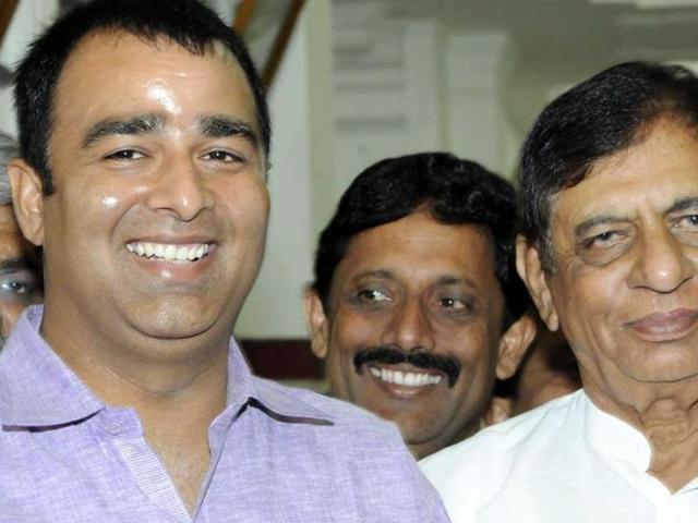 BJP MLA Sangeet Som, left, is seen here with BJP MP Hukum Singh, who sparked controversy by claiming that more than 250 Hindu families migrated from Kairana in the last two years. (HT File Photo) BJP MLA Sangeet Som, left, is seen here with BJP MP Hukum Singh, who sparked controversy by claiming that more than 250 Hindu families migrated from Kairana in the last two years. (HT File Photo)