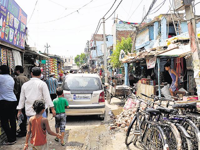 The scheme, aimed at freeing encroached land in industrial sectors, was launched in 2011. (Burhaan Kinu/HT Photo) The scheme, aimed at freeing encroached land in industrial sectors, was launched in 2011. (Burhaan Kinu/HT Photo)