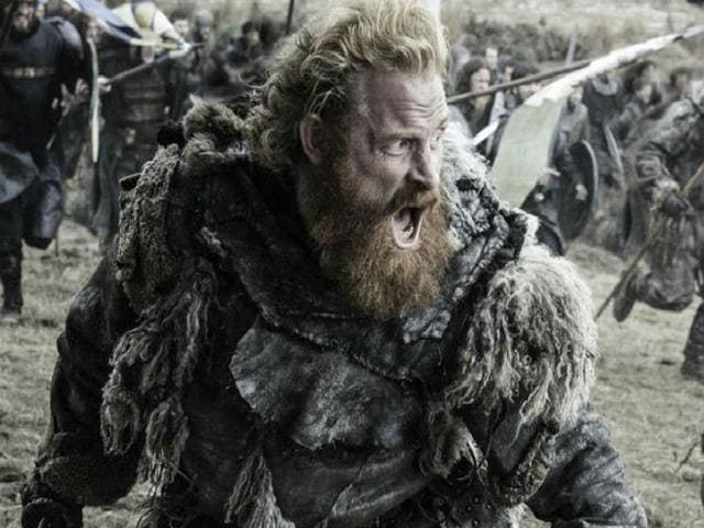 Go Tormund, be fierce and win Brienne’s heart. (HBO)