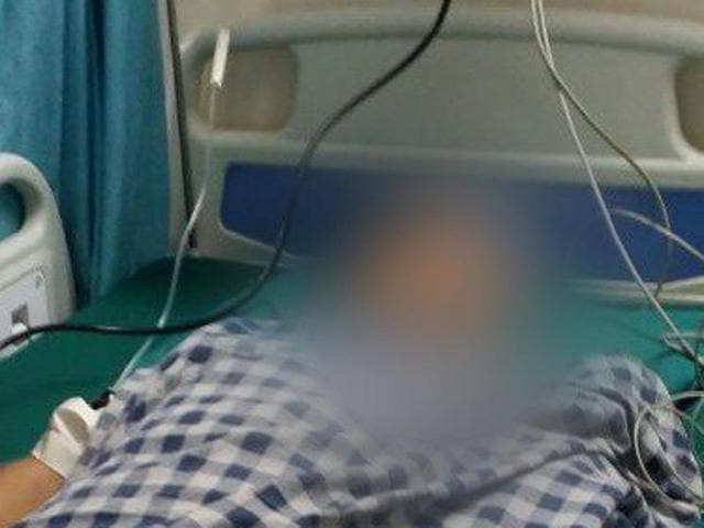 The victim was admitted to a private hospital where her condition is stated to be stable. (ANI) The victim was admitted to a private hospital where her condition is stated to be stable. (ANI)