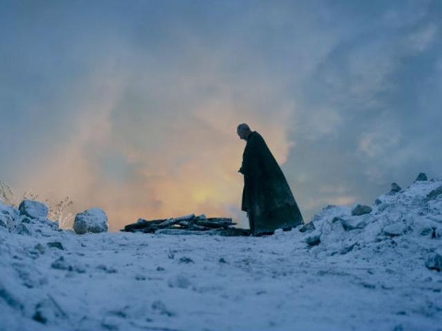Ser Davos! What are you looking at? Is that where they burnt Shireen? (HBO)