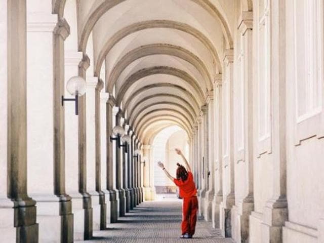 Mmm...arcs in Christiansborg Slot, Copenhagen, Denmark. (Instagram/__kas_per) 