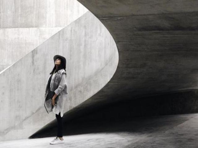 “I like curves because they can take you back to where you started”: Photographer of this pic at Tate Modern.  (Instagram/freepy) 