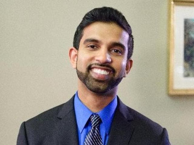 Peter Jacob, an Indian-American Democratic social worker is running for the US House of Representatives from New Jersey. (Twitter) Peter Jacob, an Indian-American Democratic social worker is running for the US House of Representatives from New Jersey. (Twitter)