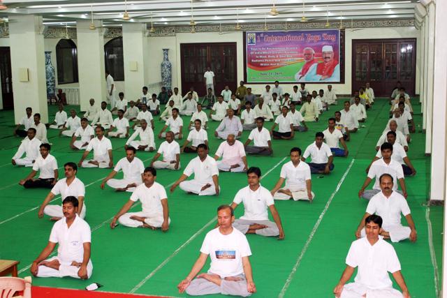 Yoga helps in unification of the physical, spiritual and mental being. (Manav Utthan Sewa Samiti) Yoga helps in unification of the physical, spiritual and mental being. (Manav Utthan Sewa Samiti)