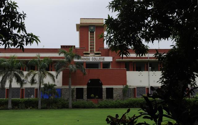 Hindu College is the only college in Delhi to have a Students’ Parliament since 1935. (Sonu Mehta/ HT Photo) Hindu College is the only college in Delhi to have a Students’ Parliament since 1935. (Sonu Mehta/ HT Photo)