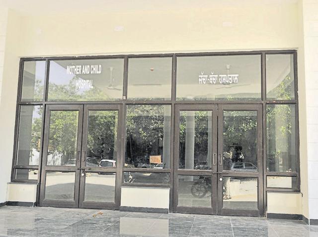 The new mother and child care centre in Jalandhar.(HT Photo)