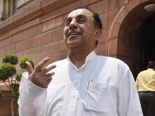 Last month, Swamy requested Modi to terminate Rajan’s appointment and said the RBI chief was “mentally not fully Indian”. (Hindustan Times) Last month, Swamy requested Modi to terminate Rajan’s appointment and said the RBI chief was “mentally not fully Indian”. (Hindustan Times)