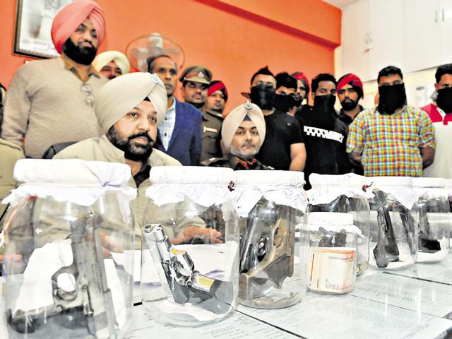 A special task force, headed by an inspector general, will be set up to counter criminal gangs in Punjab.(Pardeep Pandit/HT file) A special task force, headed by an inspector general, will be set up to counter criminal gangs in Punjab.(Pardeep Pandit/HT file)