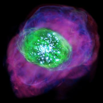 The team was hoping to find out about the heavy chemical elements present in the galaxy, as they can tell us about the level of star formation, and hence provide clues about the period in the early universe known as cosmic reionisation. (Official website) The team was hoping to find out about the heavy chemical elements present in the galaxy, as they can tell us about the level of star formation, and hence provide clues about the period in the early universe known as cosmic reionisation. (Official website)