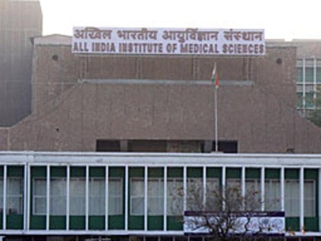A file photo of All India Institute of Medical Sciences in Delhi. (HT File Photo) A file photo of All India Institute of Medical Sciences in Delhi. (HT File Photo)