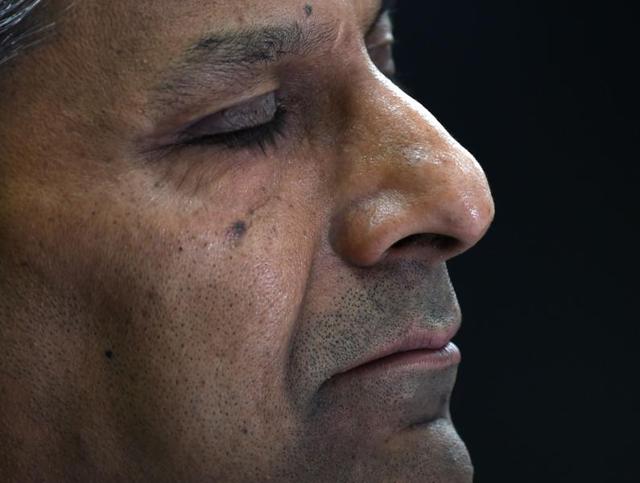 53-year old Rajan, a former IMF Chief Economist with a reputation to have rightly called the 2008 global financial crisis, on Saturday (AFP) 53-year old Rajan, a former IMF Chief Economist with a reputation to have rightly called the 2008 global financial crisis, on Saturday (AFP)