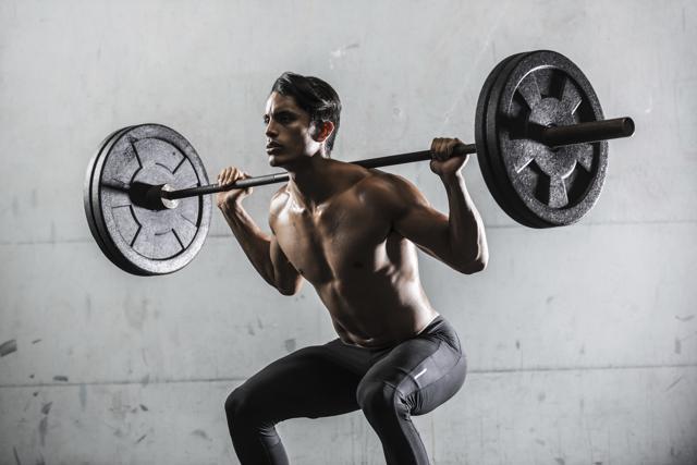 No squat, no gain! If you are a beginner, start with free weight squats and then move on to adding weight. (Getty Images) No squat, no gain! If you are a beginner, start with free weight squats and then move on to adding weight. (Getty Images)
