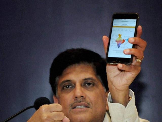 Cavelossim village: Minister of State for Power, Coal and New and Renewable Energy Piyush Goyal addresses a press conference in Cavelossim village, Goa on Thursday. PTI Photo(PTI6_16_2016_000099A) (PTI) Cavelossim village: Minister of State for Power, Coal and New and Renewable Energy Piyush Goyal addresses a press conference in Cavelossim village, Goa on Thursday. PTI Photo(PTI6_16_2016_000099A) (PTI)