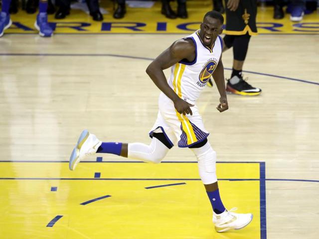 Draymond Green reacts to a play. (AFP) Draymond Green reacts to a play. (AFP)