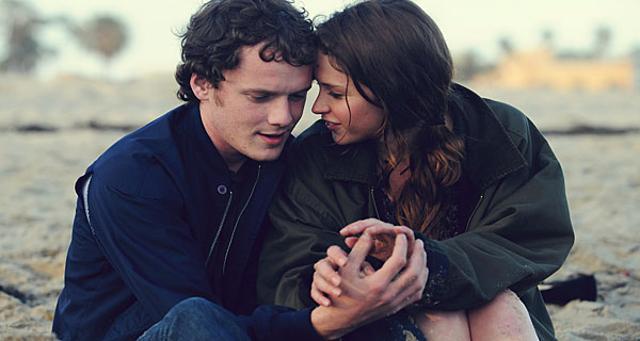Anton yelchin with Felicity Jones in Like Crazy. Anton yelchin with Felicity Jones in Like Crazy.