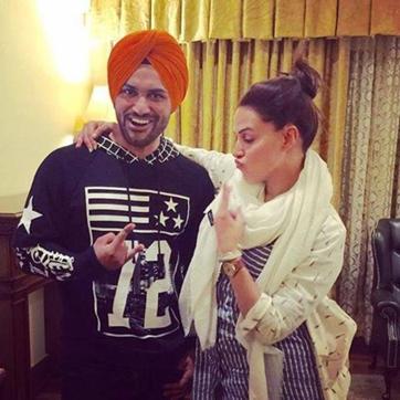 Neha Dhupia celebrates the winner of MTV Roadies X4. (Facebook)