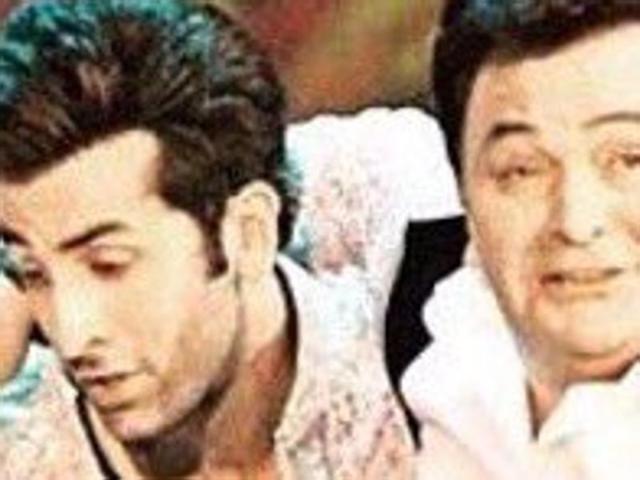 Ranbir may not be on any of the social media platforms but his dad Rishi posted this pic celebrating fathers’ day on June 19. (Instagram)