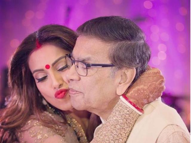 Bipasha shared this cute picture from her wedding. (Instagram)