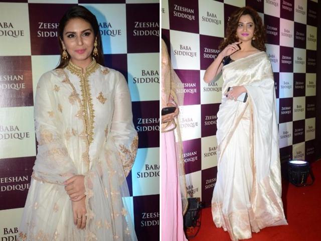 Actors Huma Quereshi and Ankia Lokhande were among the Bollywood stars who attended the party. (IANS)