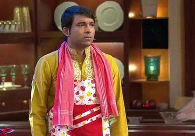 Chandan Prabhakar in a still from Comedy Nights With Kapil.