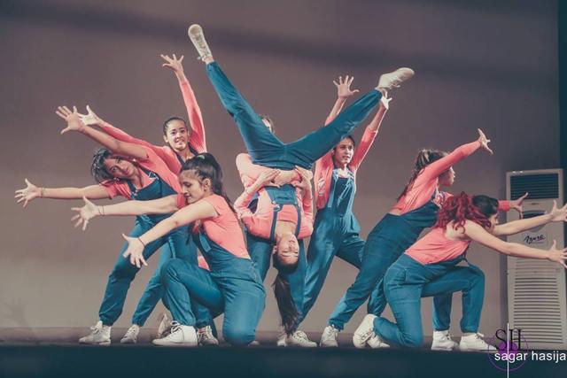 Members of Enliven, the dance society of Gargi College, during a performance. (Sagar Hasija ) Members of Enliven, the dance society of Gargi College, during a performance. (Sagar Hasija )
