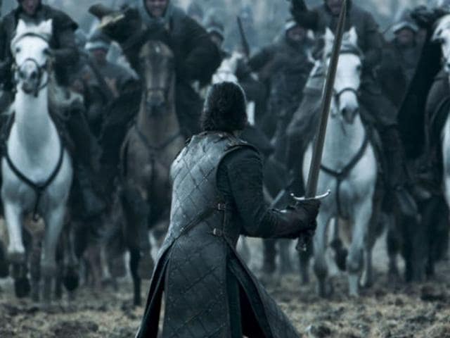 The action is believable, the fighting makes you tense and if you still didn’t feel squeamish, there is enough classic GoT style gore and violence to make sure you do. (HBO) The action is believable, the fighting makes you tense and if you still didn’t feel squeamish, there is enough classic GoT style gore and violence to make sure you do. (HBO)
