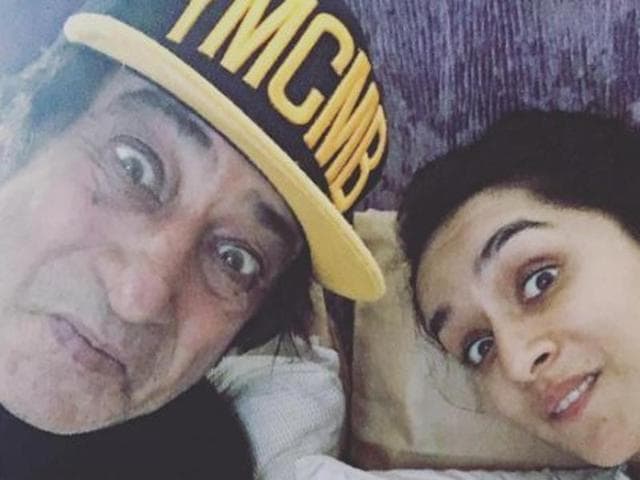 When you have Crime Master Gogo for a dad, you don’t get cute or warm selfies, it’s always fun. Shraddha Kapoor with her dad Shakti. (Instagram)