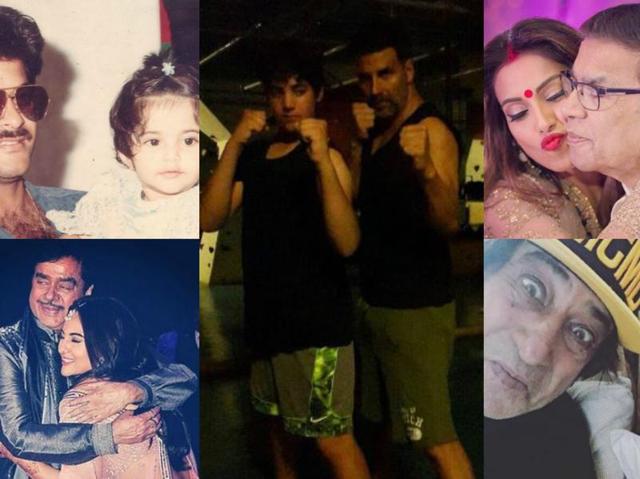 As we celebrated Fathers’ Day on Sunday, Bollywood celebs took to social media to declare their love for their dads. From Sonam Kapoor’s throwback pic to Shraddha Kapoor’s fun selfie with Shakti Kapoor, here’s a look at all the love stars displayed. (Instagram)