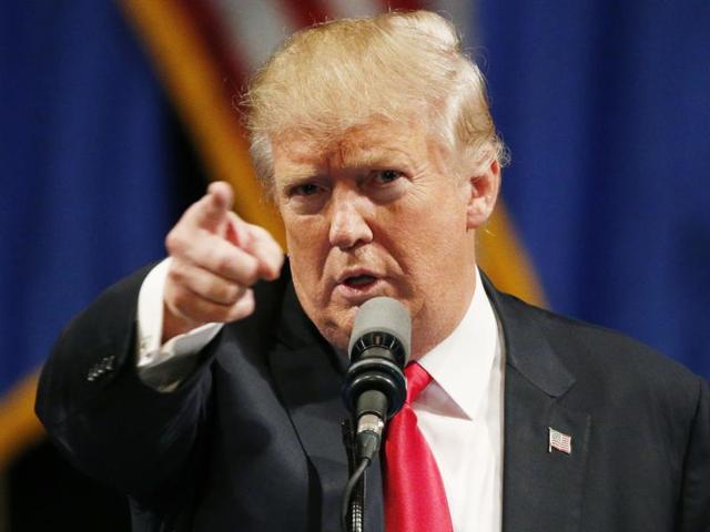 File photo of Donald Trump with his campaign manager Corey Lewandowski (left), whom the Republican presidential candidate let go on Monday. Lewandowski courted controversy earlier this year over a run-in with a reporter at a Trump rally. (AFP) File photo of Donald Trump with his campaign manager Corey Lewandowski (left), whom the Republican presidential candidate let go on Monday. Lewandowski courted controversy earlier this year over a run-in with a reporter at a Trump rally. (AFP)